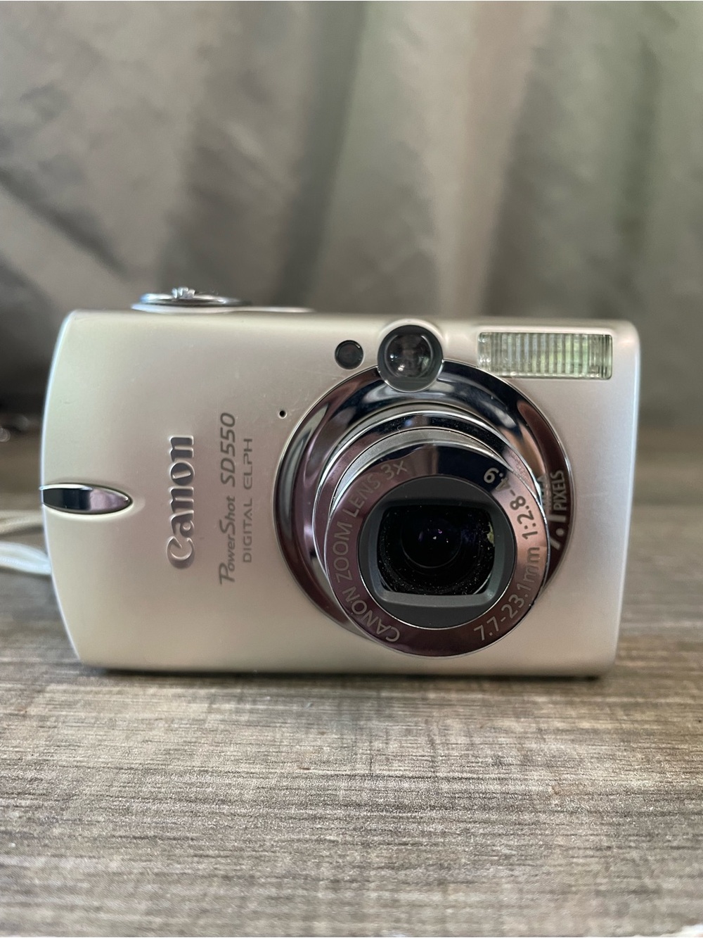 Vintage Canon PowerShot SD550 7.1MP Y2K Digicam - Tested (Camera & Battery Only)